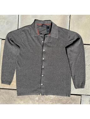 Vintage Y2K Silk Blend Button Down Cardigan Sweater